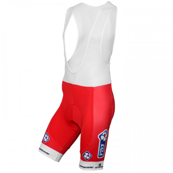 FDJ 2017 Kurz Trägerhose Radtrikot De