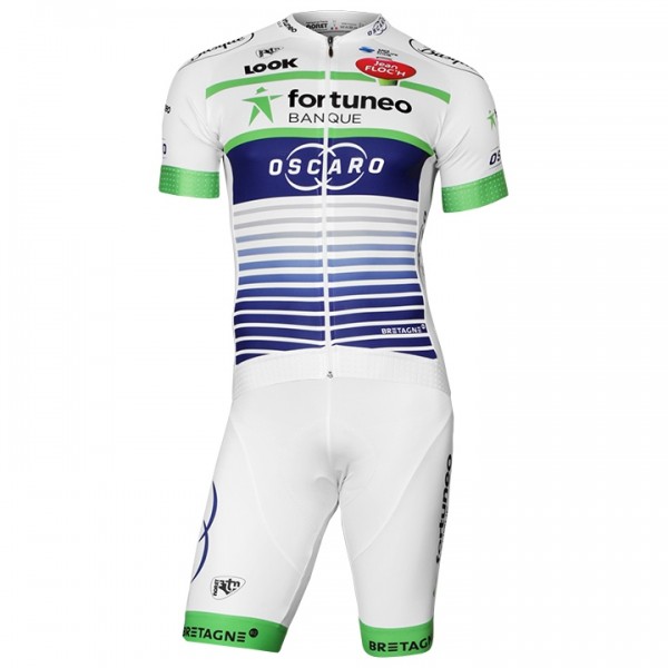 2017 Fortuneo-Vital Concept Fahrradbekleidung Satz Radtrikot Kurzarm+Kurz Radhose Radtrikot De