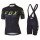 2017 Team FOX Damen Schwarz Gelb Fahrradbekleidung Satz Radtrikot Kurzarm+Kurz Trägerhose Radtrikot De