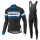 2017 Giant Blau Schwarz Fahrradbekleidung Satz Radtrikot Langarm+Lang Trägerhose Radtrikot De