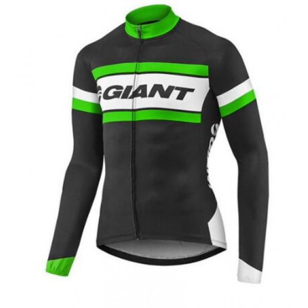 2017 Giant Grün Schwarz Radtrikot Langarm Radtrikot De 2017 Giant Grün Schwarz Radtrikot Langarm Radtrikot De