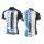 2017 Giant Blau Radtrikot Kurzarm Radtrikot De