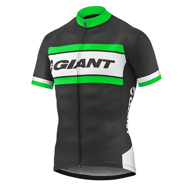 2017 Giant Grün Schwarz Radtrikot Kurzarm Radtrikot De