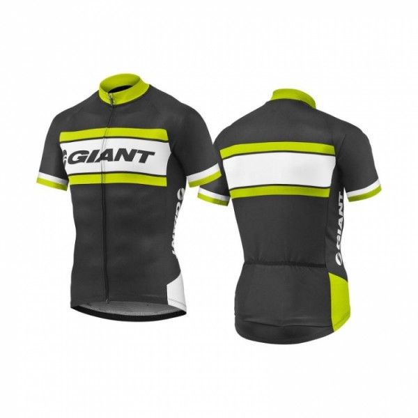 2017 Giant Gelb Schwarz Radtrikot Kurzarm Radtrikot De