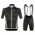 2017 Giordana Sahara Schwarz Fahrradbekleidung Satz Radtrikot Kurzarm+Kurz Trägerhose Radtrikot De