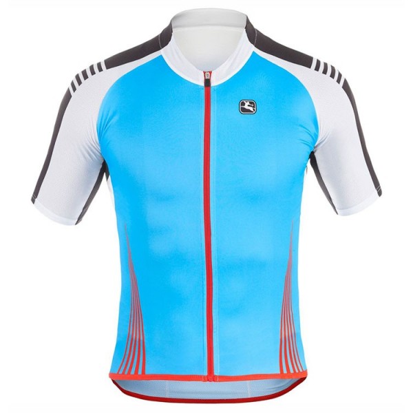 2017 Giordana Sahara Blau Radtrikot Kurzarm Radtrikot De
