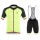 2017 Giordana Silber Line Schwarz-Gelb Fahrradbekleidung Satz Radtrikot Kurzarm+Kurz Trägerhose Radtrikot De
