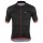 2017 Giordana Silber Line Schwarz-Rot Radtrikot Kurzarm Radtrikot De
