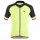 2017 Giordana Silber Line Schwarz-Gelb Radtrikot Kurzarm Radtrikot De