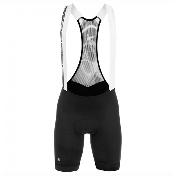 2017 Giordana Silber Line Schwarz-Rot Kurz Trägerhose Radtrikot De