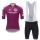 Giro d'Italia 2017 Cyclamen Fahrradbekleidung Satz Radtrikot Kurzarm+Kurz Trägerhose Radtrikot De