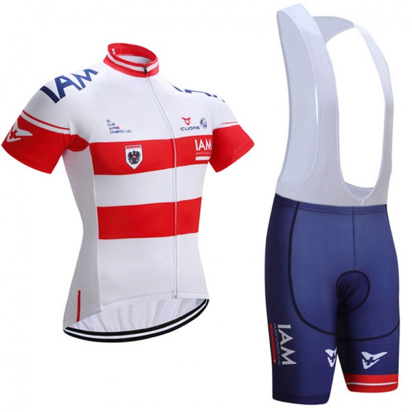 2017 IAM Fahrradbekleidung Satz Radtrikot Kurzarm+Kurz Trägerhose Radtrikot De 2017 IAM Fahrradbekleidung Satz Radtrikot Kurzarm+Kurz Trägerhose Radtrikot De