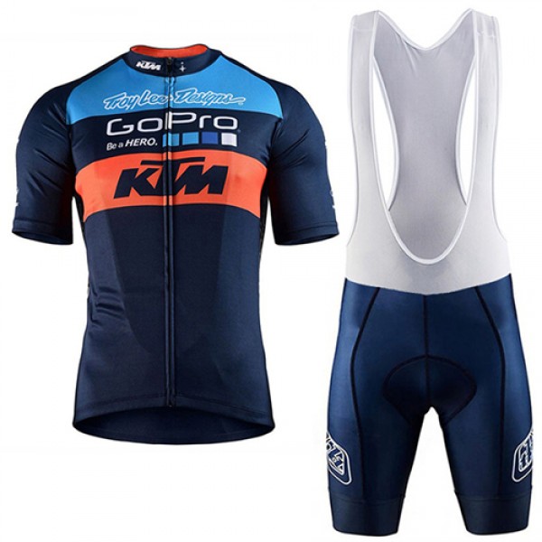 2017 KTM Fahrradbekleidung Satz Radtrikot Kurzarm+Kurz Trägerhose Radtrikot De