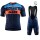 2017 KTM Blau-Orange Fahrradbekleidung Satz Radtrikot Kurzarm+Kurz Trägerhose Radtrikot De