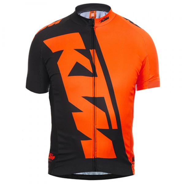 KTM 2017 Radtrikot Kurzarm orange Schwarz Radtrikot De