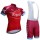 2017 KATUSHA Alpecin Fahrradbekleidung Satz Radtrikot Kurzarm+Kurz Trägerhose Radtrikot De
