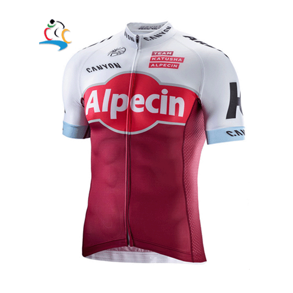 KATUSHA Alpecin Pro 2017 Radtrikot Kurzarm Radtrikot De