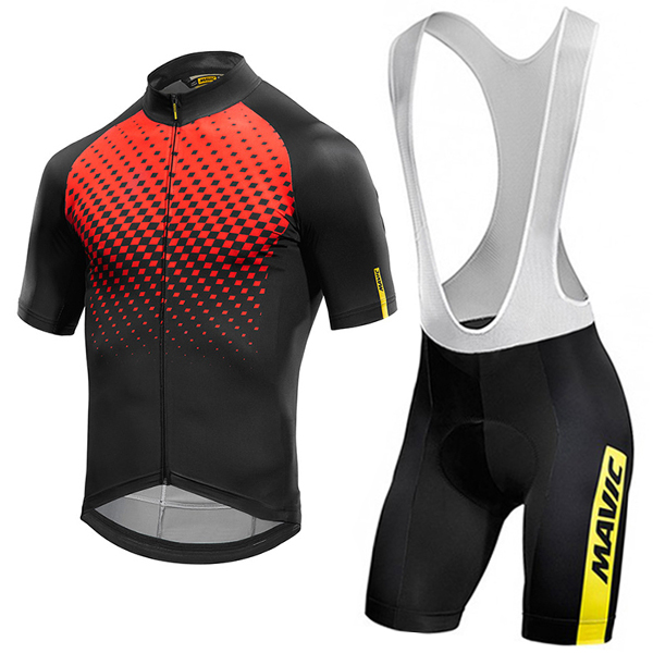 2017 MAVIC Fahrradbekleidung Satz Radtrikot Kurzarm+Kurz Trägerhose 03 Radtrikot De