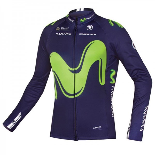 2017 Movistar Radtrikot Radtrikot De 2017 Movistar Radtrikot Radtrikot De