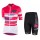 2017 Nalini PRO dolomiti Damen Rosa Fahrradbekleidung Satz Radtrikot Kurzarm+Kurz Trägerhose Radtrikot De