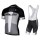 2017 Nalini PRO Artico Schwarz-Gris Fahrradbekleidung Satz Radtrikot Kurzarm+Kurz Trägerhose Radtrikot De