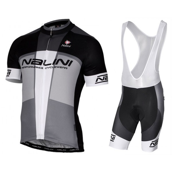 2017 Nalini PRO Artico Schwarz-Gris Fahrradbekleidung Satz Radtrikot Kurzarm+Kurz Trägerhose Radtrikot De 2017 Nalini PRO Artico Schwarz-Gris Fahrradbekleidung Satz Radtrikot Kurzarm+Kurz Trägerhose Radtrikot De