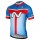 2017 Nalini PRO Navision Blau-Rot Radtrikot Kurzarm Radtrikot De