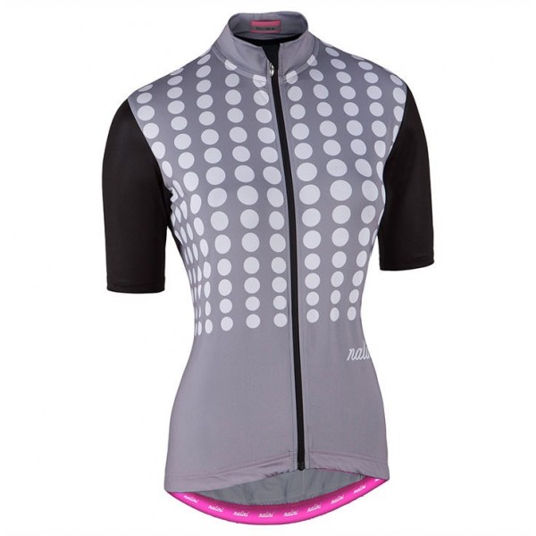 2017 Nalini PRO Optical Damen Grau Radtrikot Kurzarm Radtrikot De