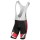 2017 Nalini PRO Navision Schwarz-Rot Kurz Radhose Radtrikot De