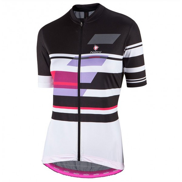2017 Nalini PRO dolomiti Damen Schwarz Radtrikot Kurzarm Radtrikot De