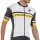 2017 Pinarello 12th Tour de France Radtrikot Kurzarm-Weiß Schwarz Radtrikot De