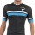 2017 Pinarello Corsa Radtrikot Kurzarm-Schwarz Sky Blau Radtrikot De