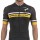 2017 Pinarello 12th Tour de France Radtrikot Kurzarm-Schwarz Gelb Radtrikot De