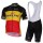 Quick Step Floors 2017 Schwarz Gelb Fahrradbekleidung Satz Radtrikot Kurzarm+Kurz Trägerhose Radtrikot De