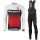 2017 Scott Rc Weiß Schwarz Rot Fahrradbekleidung Satz Radtrikot Langarm+Lang Trägerhose Radtrikot De
