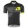 2017 Scott Schwarz Gelb Radtrikot Kurzarm Radtrikot De