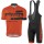 2017 Scott Rc orange Fahrradbekleidung Satz Radtrikot Kurzarm+Kurz Trägerhose Radtrikot De