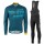 2017 Scott Rc Blau Fahrradbekleidung Satz Radtrikot Langarm+Lang Trägerhose Radtrikot De