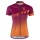 2017 Scott Damen orange violett Radtrikot Kurzarm Radtrikot De