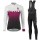 2017 Scott Rc Damen Weiß lila Fahrradbekleidung Satz Radtrikot Langarm+Lang Trägerhose Radtrikot De