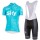 Sky Pro Damen 2017 Blau Fahrradbekleidung Satz Radtrikot Kurzarm+Kurz Trägerhose Radtrikot De