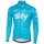 Sky Pro 2017 Radtrikot Langarm Blau Radtrikot De
