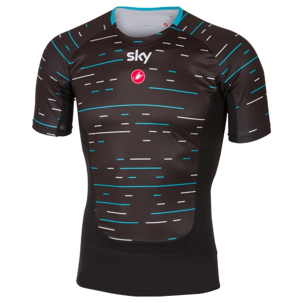 Sky Pro 2017 Prosecco Radtrikot Kurzarm-Schwarz Radtrikot De Sky Pro 2017 Prosecco Radtrikot Kurzarm-Schwarz Radtrikot De