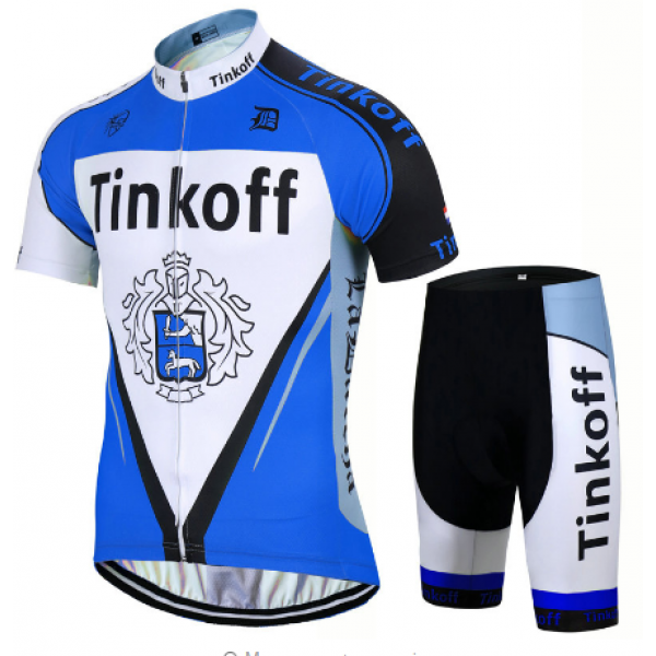 2017 Tinkoff Blau Fahrradbekleidung Satz Radtrikot Kurzarm+Kurz Radhose Radtrikot De 2017 Tinkoff Blau Fahrradbekleidung Satz Radtrikot Kurzarm+Kurz Radhose Radtrikot De