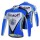 2017 Tinkoff Blau Radtrikot Langarm Radtrikot De