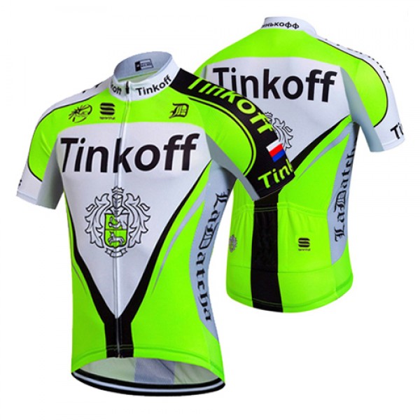 2017 Tinkoff Grün Radtrikot Kurzarm Radtrikot De