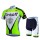 2017 Tinkoff Grün Fahrradbekleidung Satz Radtrikot Kurzarm+Kurz Radhose Radtrikot De