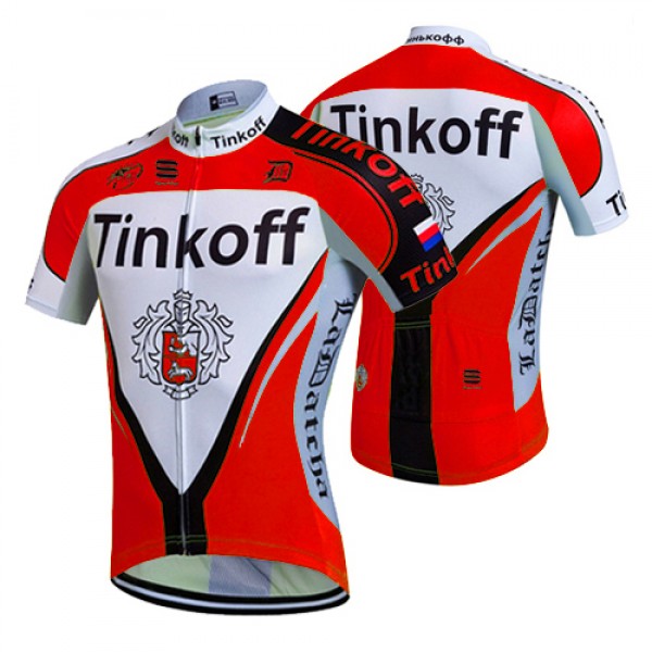 2017 Tinkoff Rot Radtrikot Kurzarm Radtrikot De