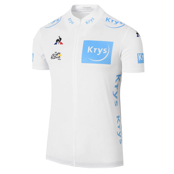 2017 Tour de France Weiß Radtrikot Kurzarm Radtrikot De