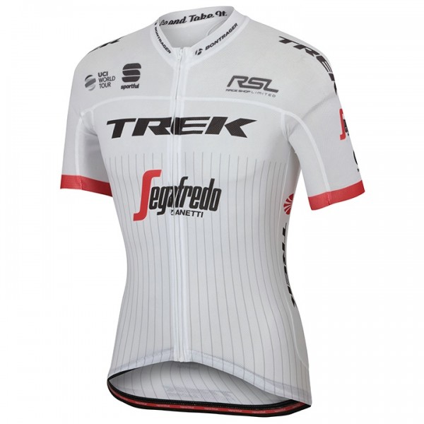 TREK-SEGAFREDO TDF Pro Race 2017 Radtrikot Kurzarm Radtrikot De